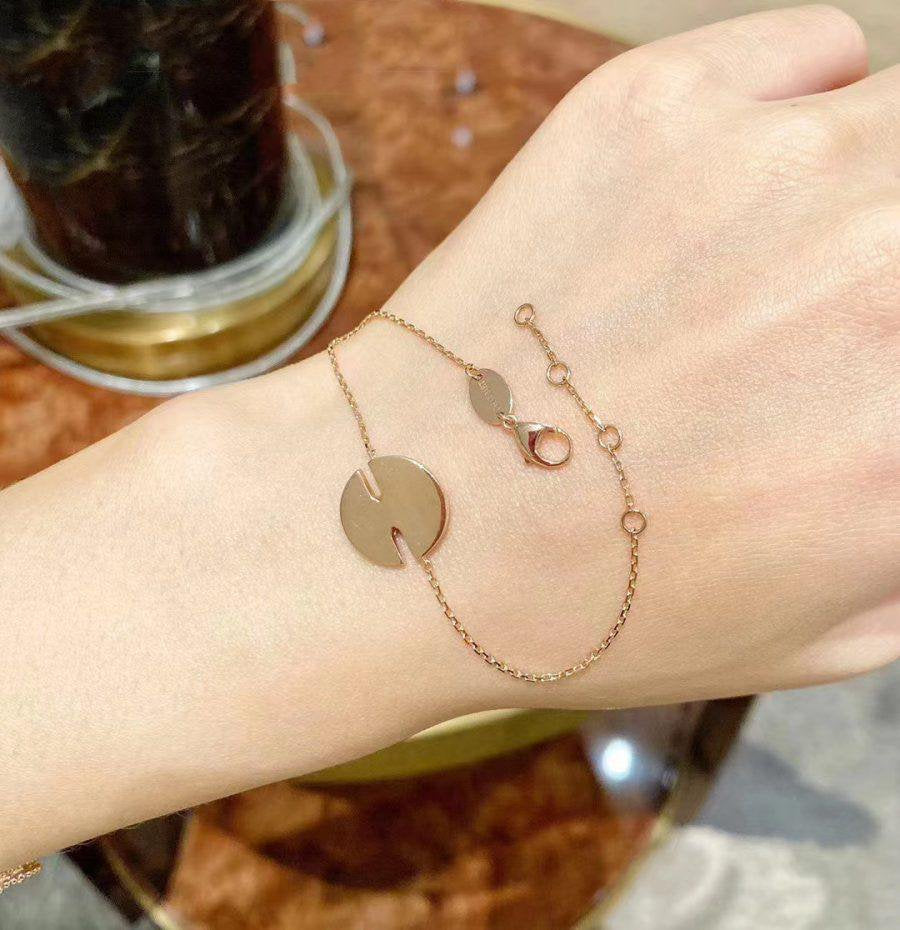 [Psychic Jewelrys]JEUX DE BRACELET MOP PINK GOLD DIAMONDS