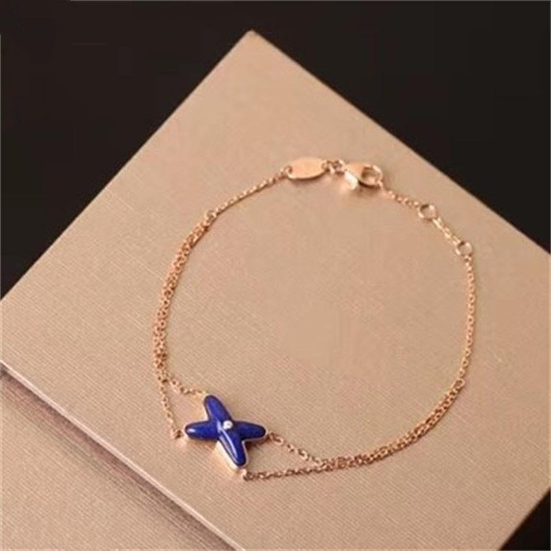 [Psychic Jewelrys]Hollow Design Four-Leaf Clover Flower Shape Ring