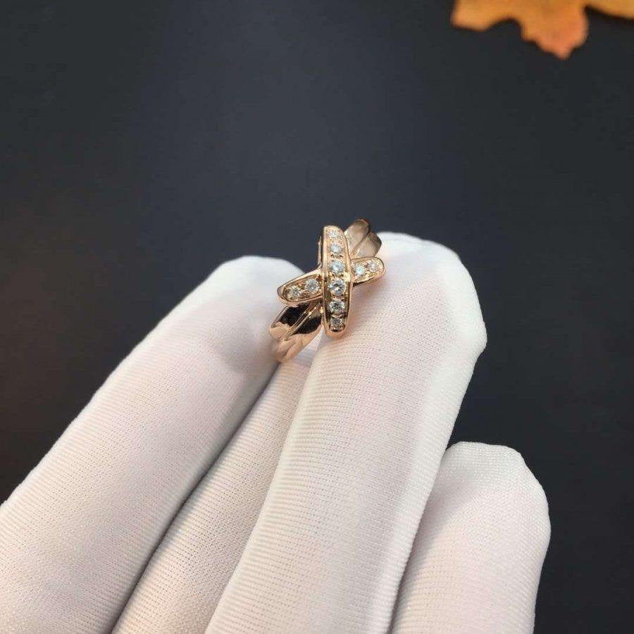 [Psychic Jewelrys]JEUX DE PINK GOLD DIAMOND RING