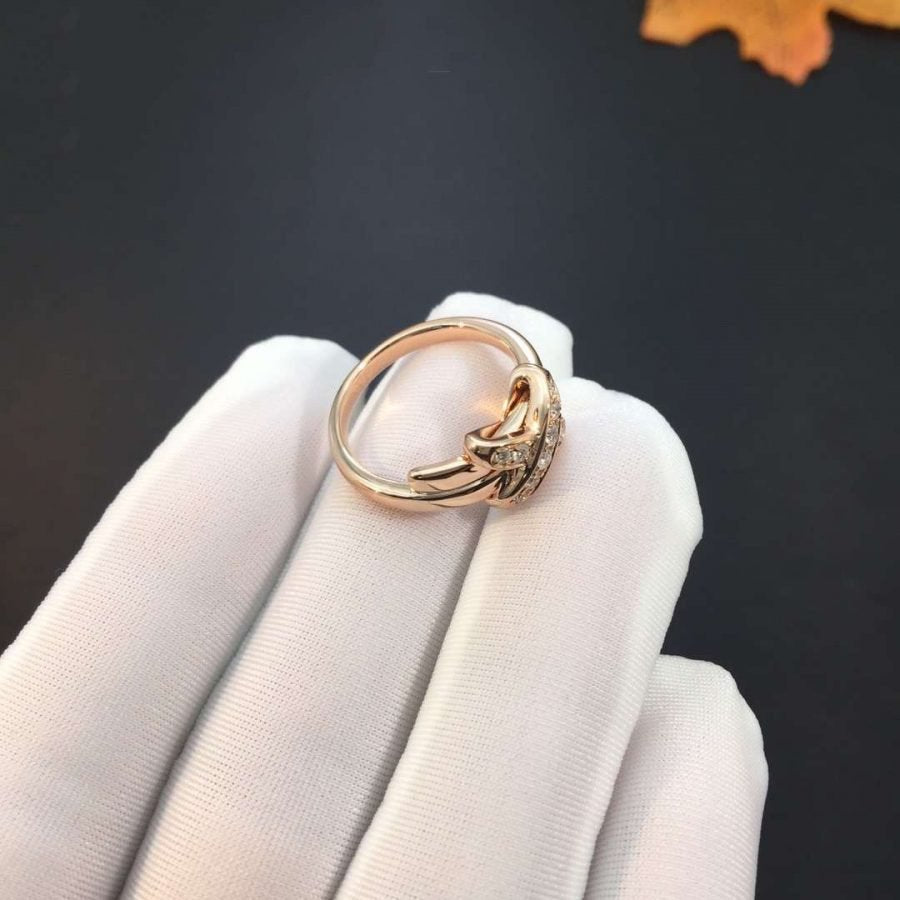 [Psychic Jewelrys]JEUX DE PINK GOLD DIAMOND RING