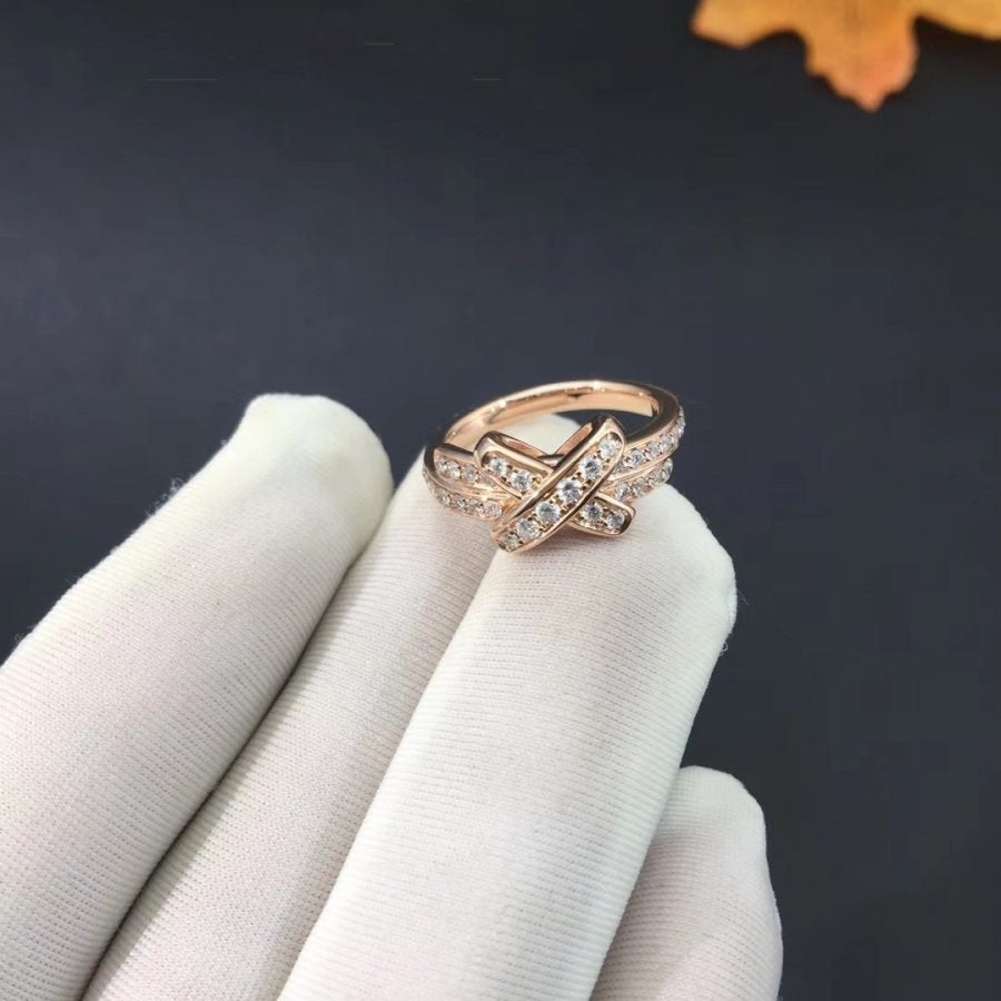 [Psychic Jewelrys]JEUX DE RING PINK GOLD DIAMOND
