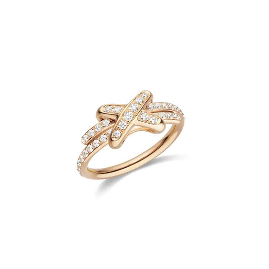 [Psychic Jewelrys]JEUX DE RING PINK GOLD DIAMOND