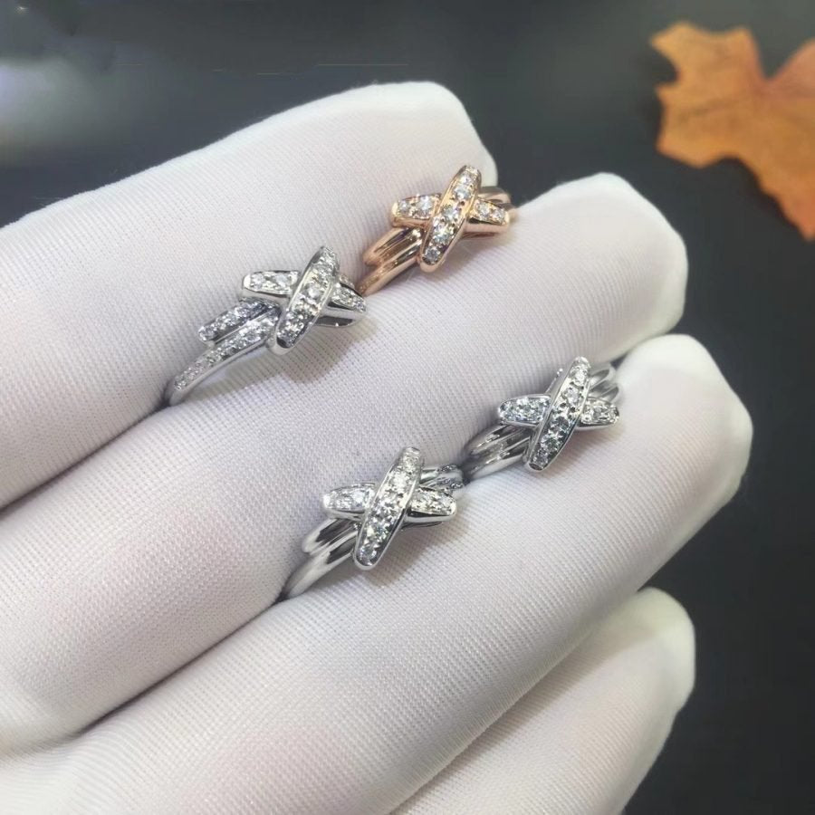 [Psychic Jewelrys]JEUX DE SILVER DIAMOND RING