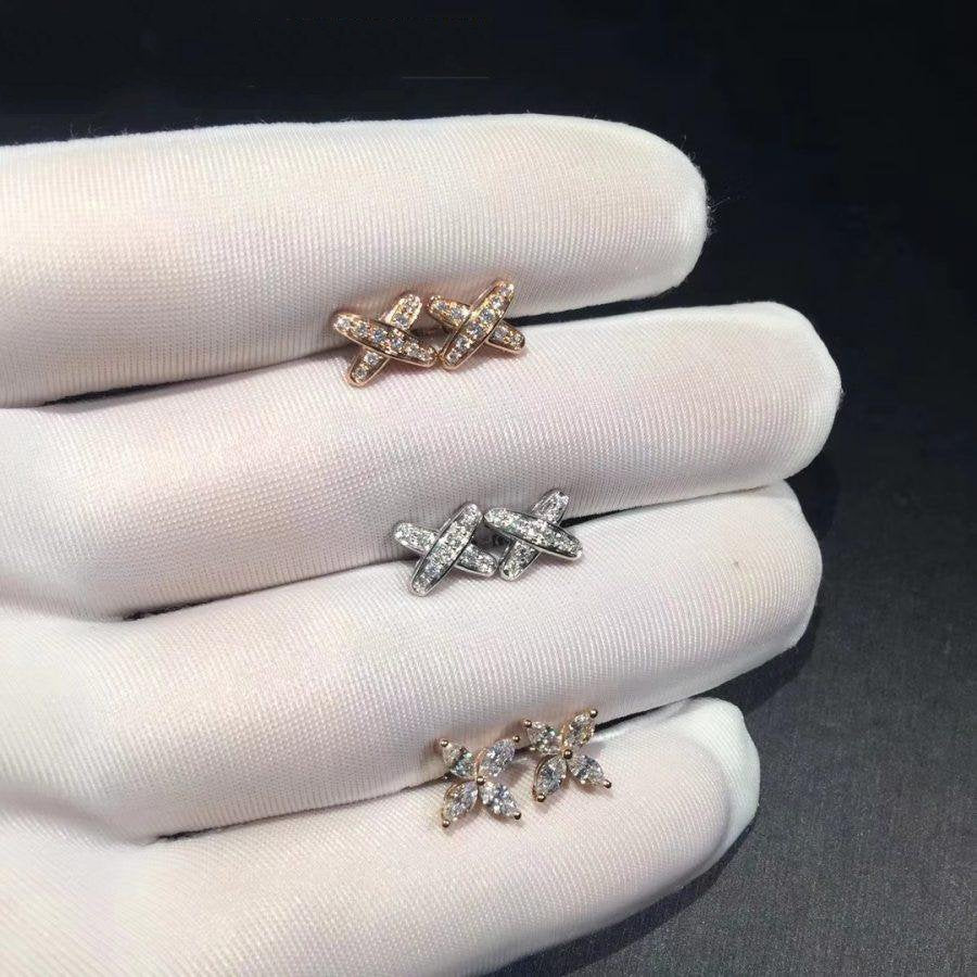 [Psychic Jewelrys]JEUX DE DIAMOND EARRINGS