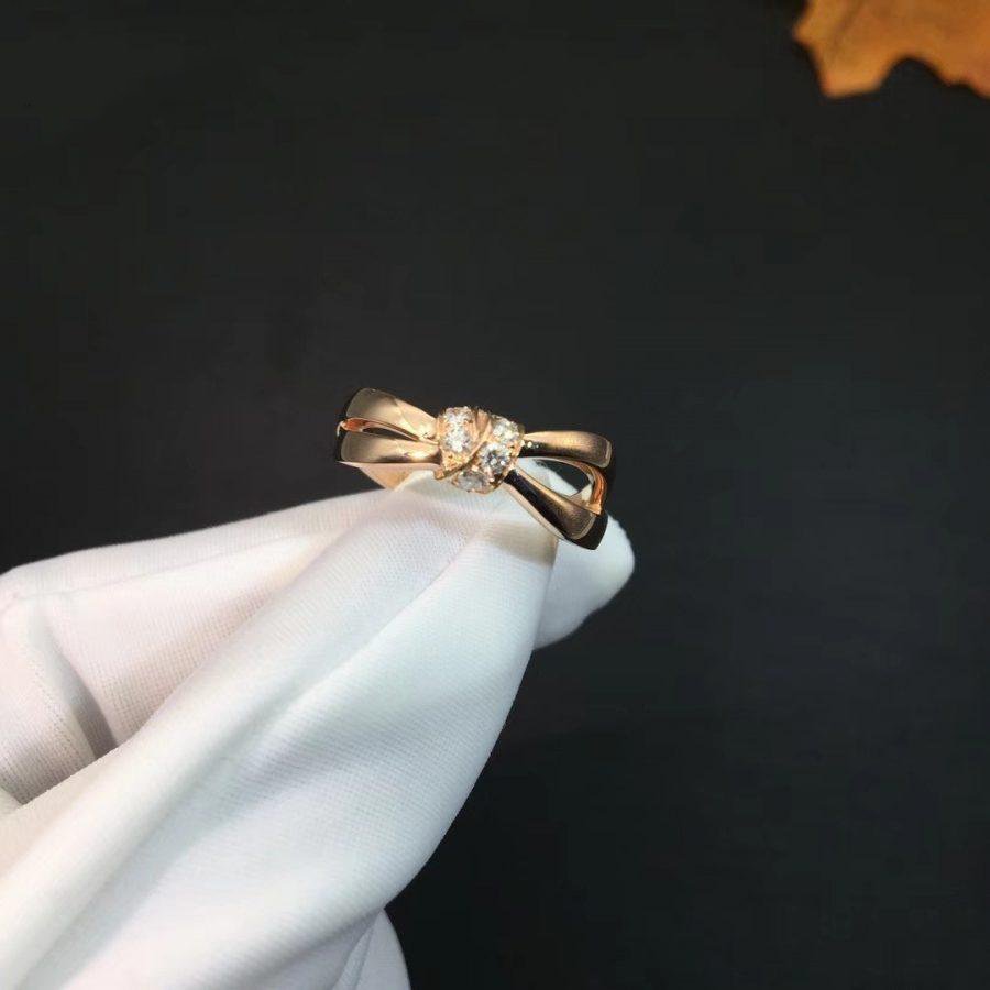 [Psychic Jewelrys]LIENS RING PINK GOLD DIAMOND