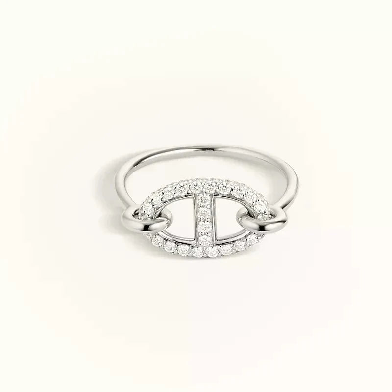 [Psychic Jewelrys]RONDE SMALL SILVER DIAMOND RING