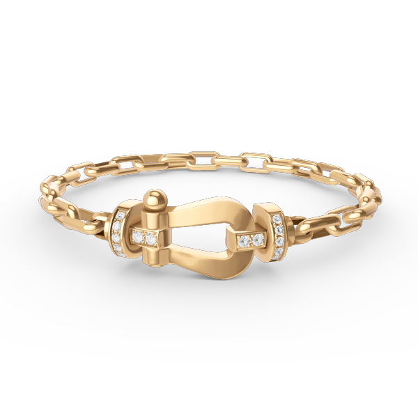 [Psychic Jewelrys]FORCE LARGE HORSESHOE CLASP  METAL BRACELET