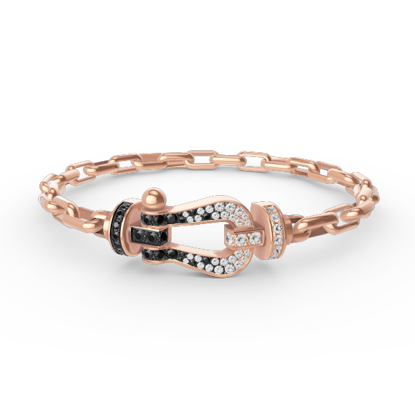 [Psychic Jewelrys]FORCE LARGE HORSESHOE CLASP  METAL BRACELET