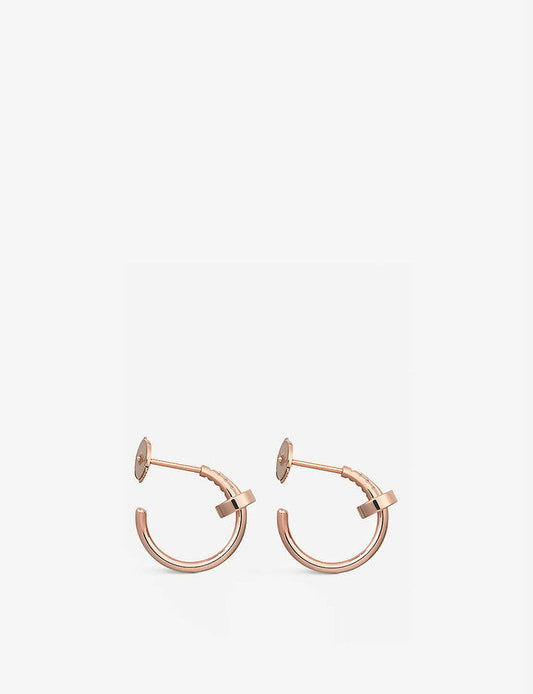 [Psychic Jewelrys]JUSTE EARRINGS PINK GOLD