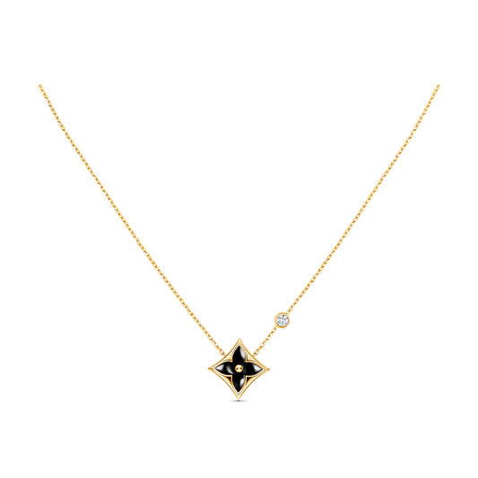 [Psychic Jewelrys]STAR BLACK MOP NECKLACE