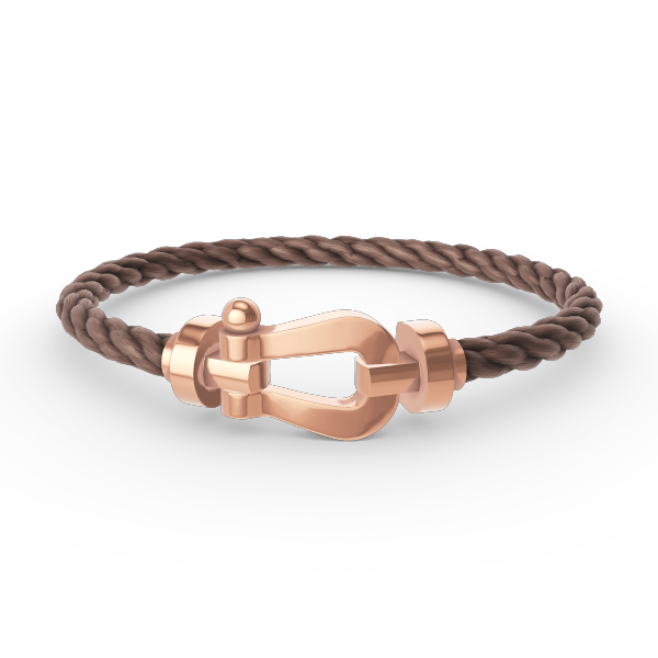 [Psychic Jewelrys]FORCE LARGE HORSESHOE NO DIAMOND BRACELET ROSE GOLD