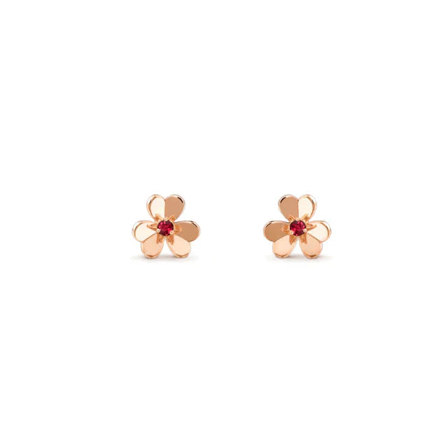 [Psychic Jewelrys]FRIVOLE  FLOWER PINK EARRINGS