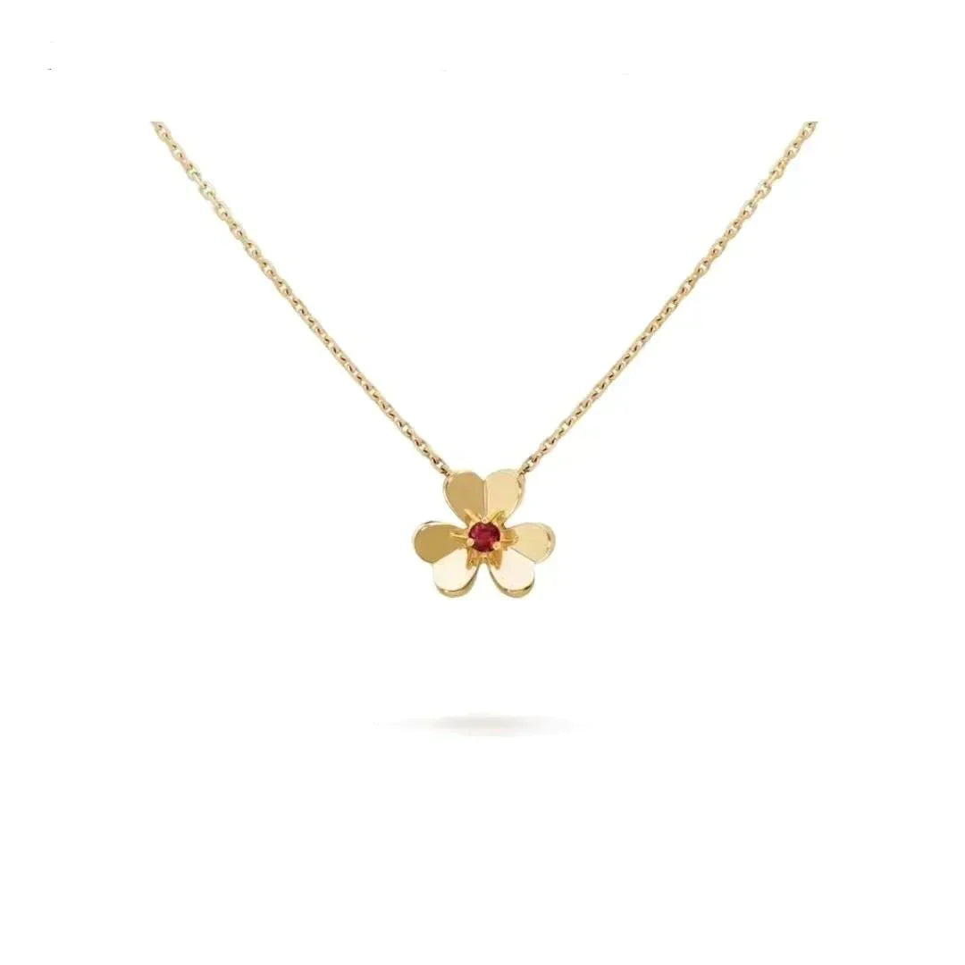 [Psychic Jewelrys]FRIVOLE GOLD FLOWER NECKLACE