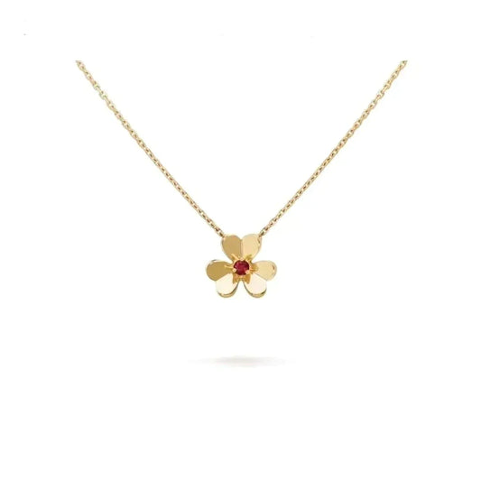 [Psychic Jewelrys]FRIVOLE GOLD FLOWER NECKLACE