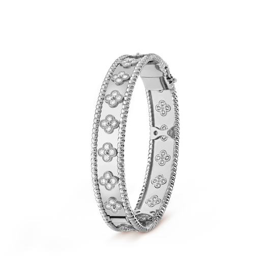 [Psychic Jewelrys]CLOVER BRACELET 8MM DIAMONDS