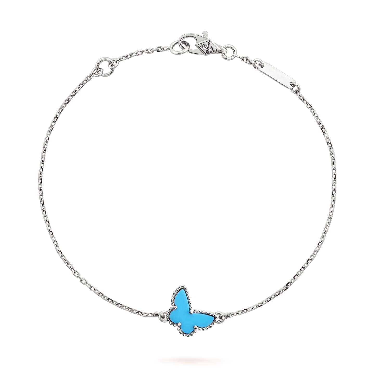 [Psychic Jewelrys]BUTTERFLY TURQUOISE BUTTERFLY BRACELET SILVER
