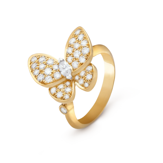 [Psychic Jewelrys]BUTTERFLY DIAMOND RING
