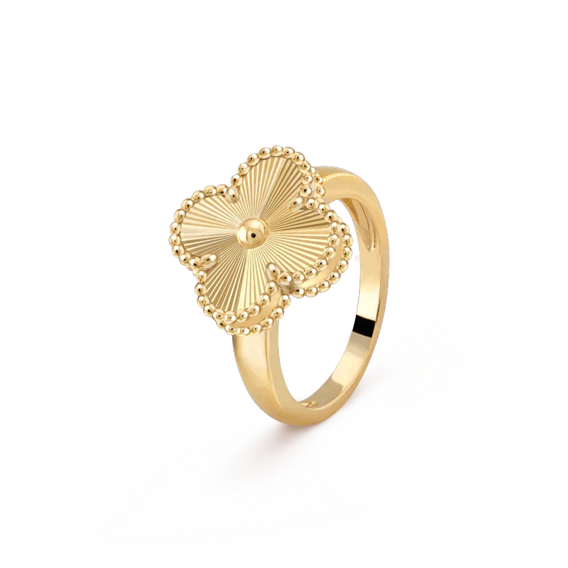 [Psychic Jewelrys]CLOVER GOLD RING