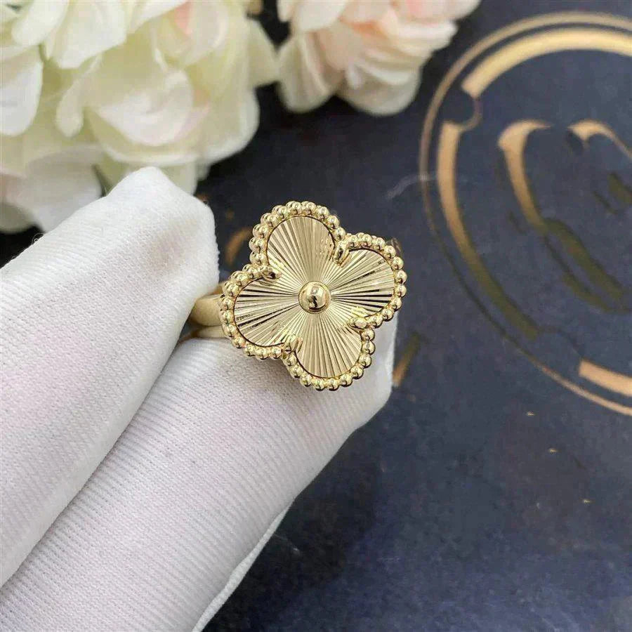 [Psychic Jewelrys]CLOVER GOLD RING