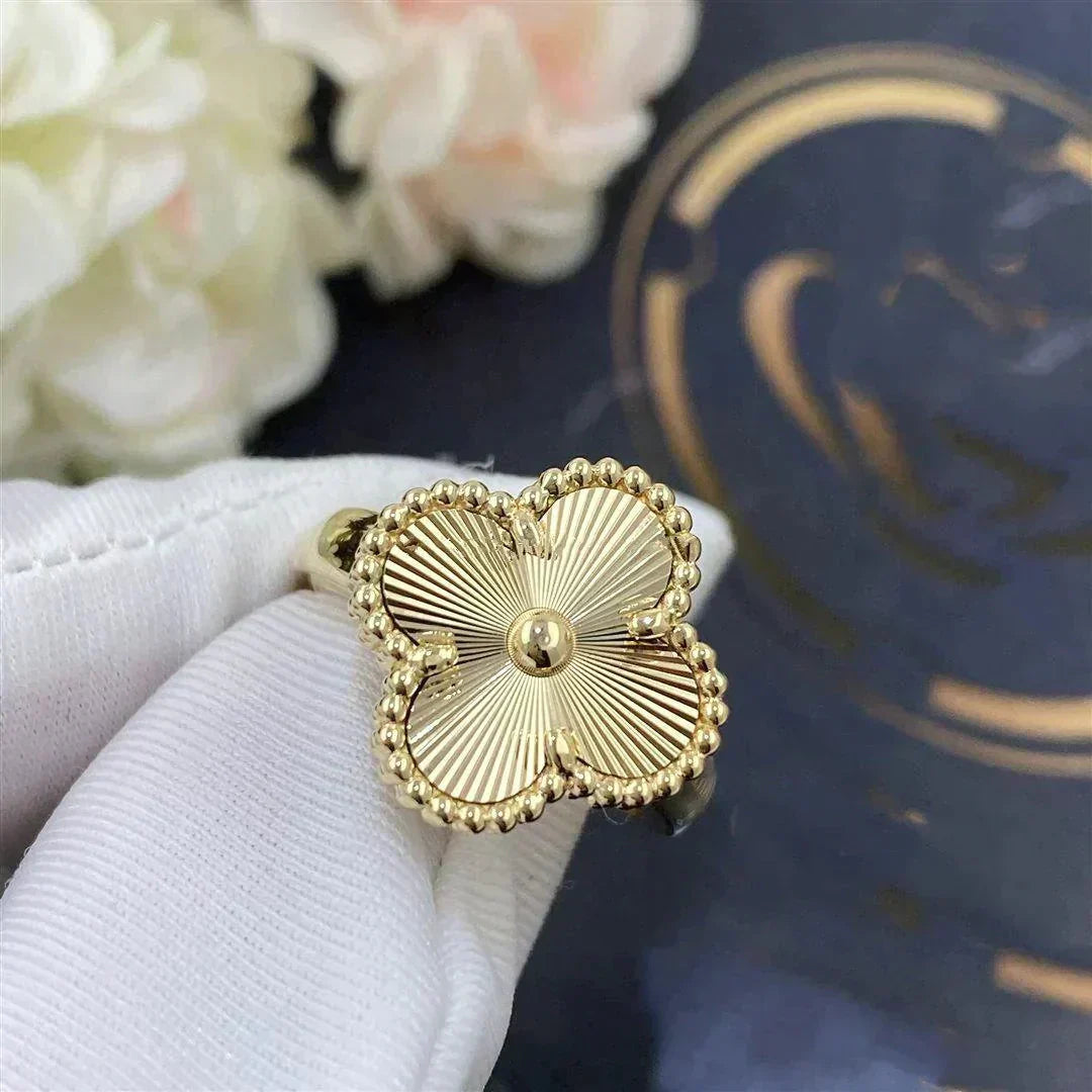[Psychic Jewelrys]CLOVER GOLD RING