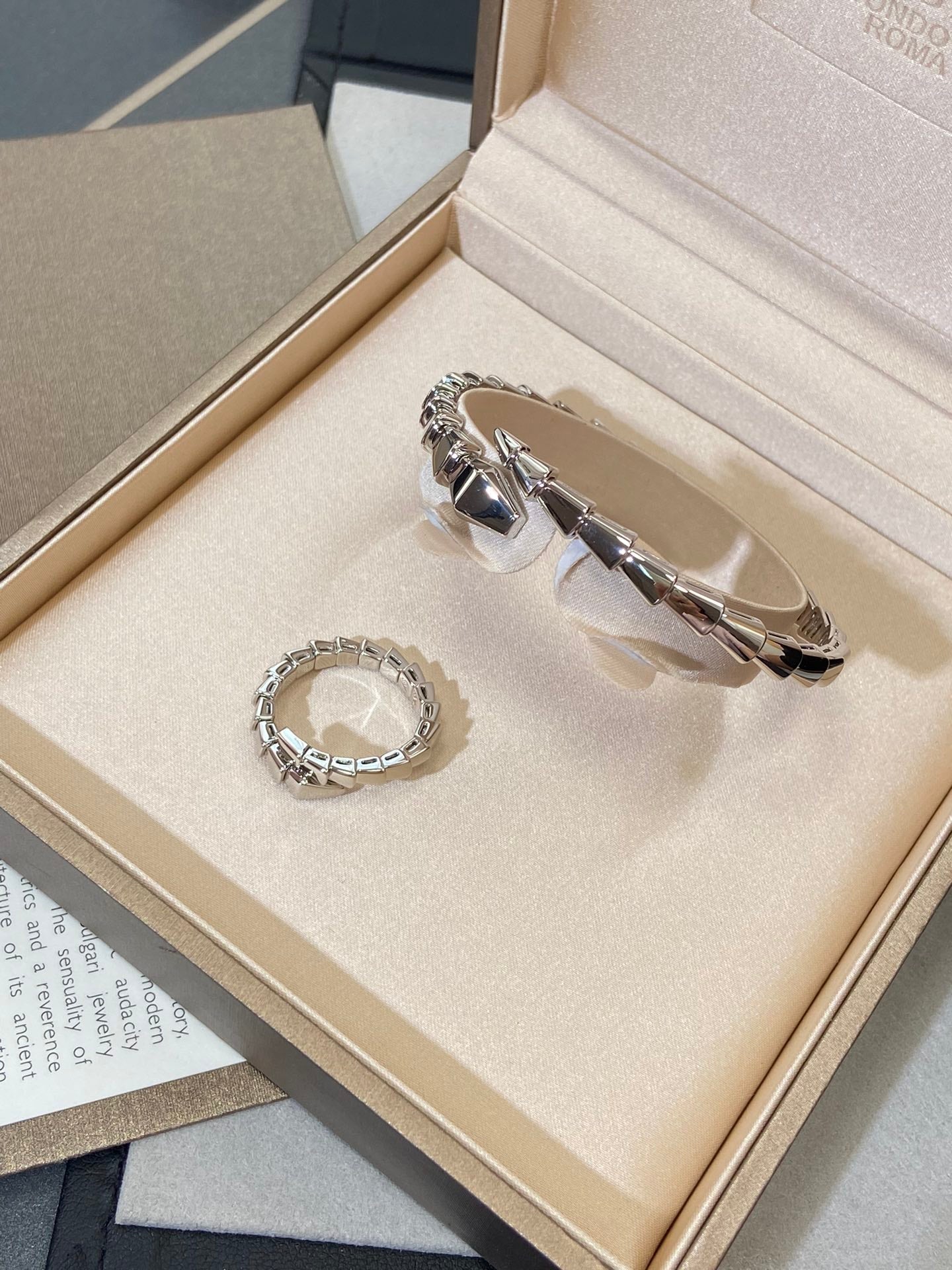 [Psychic Jewelrys]SERPENTI VIPER SILVER BRACELET