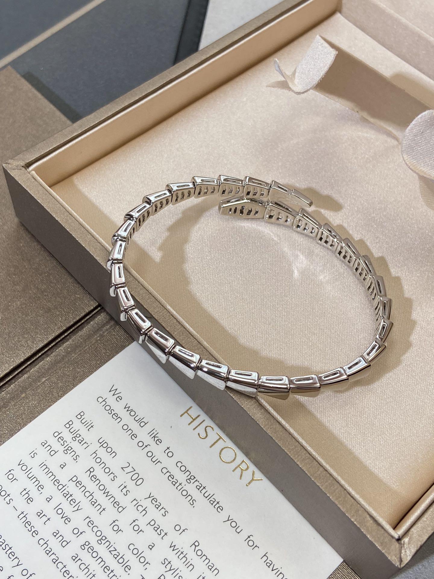 [Psychic Jewelrys]SERPENTI VIPER SILVER BRACELET