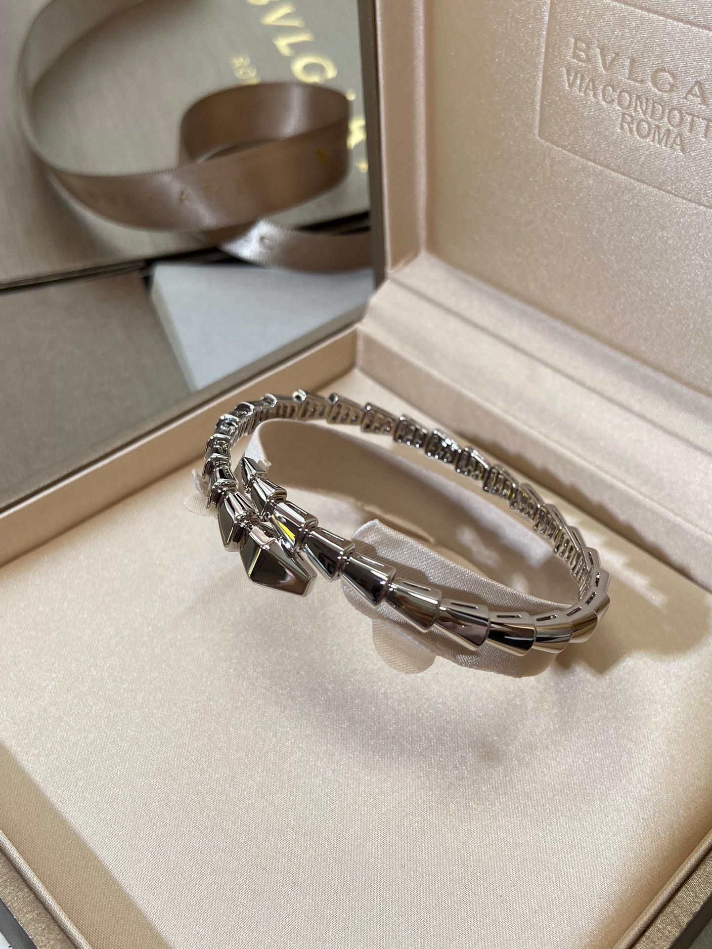 [Psychic Jewelrys]SERPENTI VIPER SILVER BRACELET
