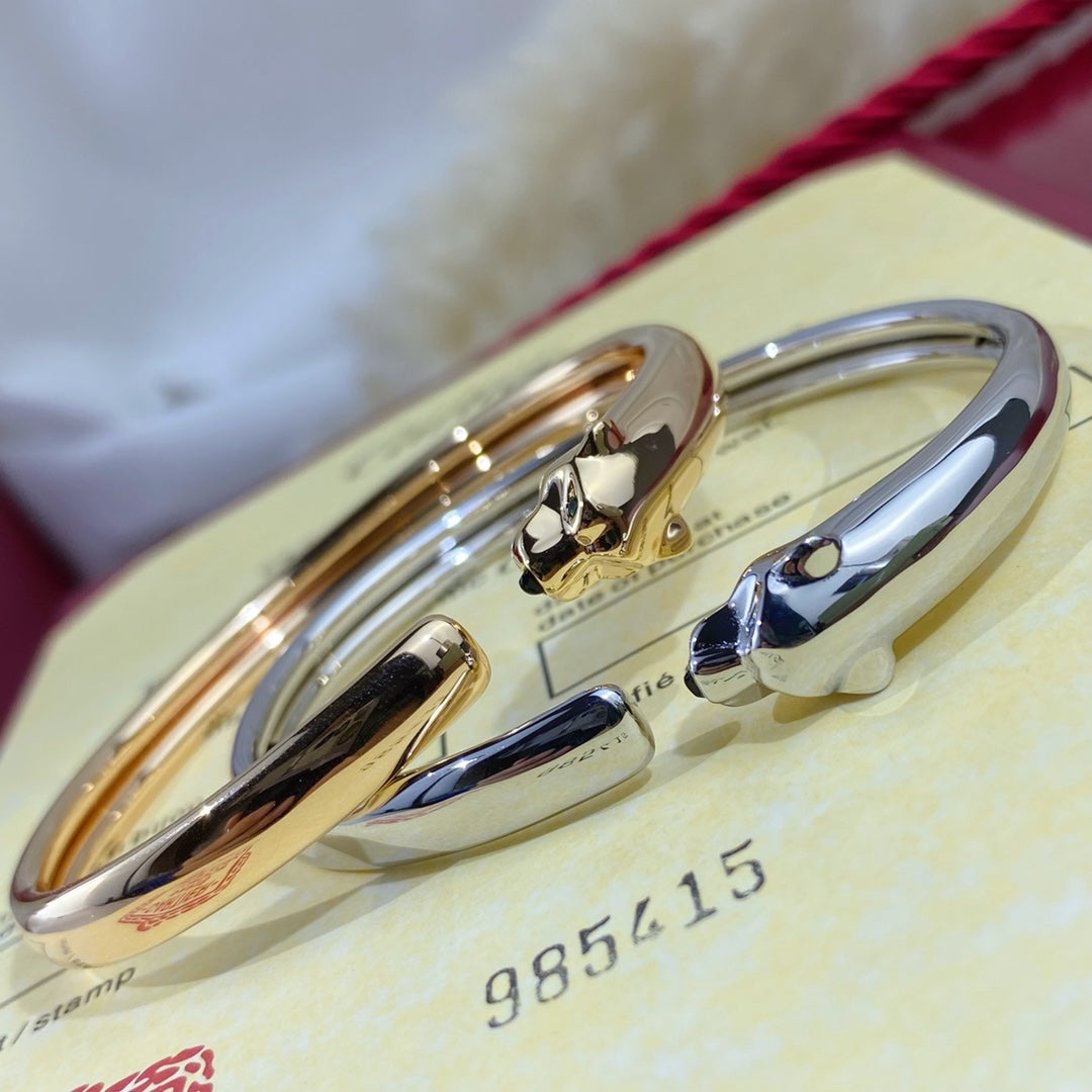 [Psychic Jewelrys]PANTHERE SILVER OPEN BRACELET