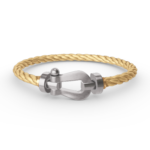 [Psychic Jewelrys]FORCE LARGE HORSESHOE NO DIAMOND BRACELET SILVER