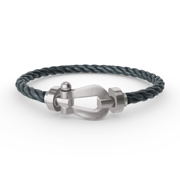 [Psychic Jewelrys]FORCE LARGE HORSESHOE NO DIAMOND BRACELET SILVER