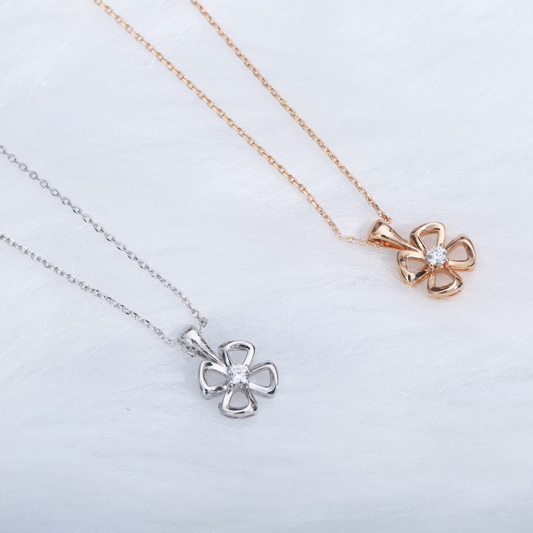 [Psychic Jewelrys]FIOREVER NECKLACE DIAMOND CENTER