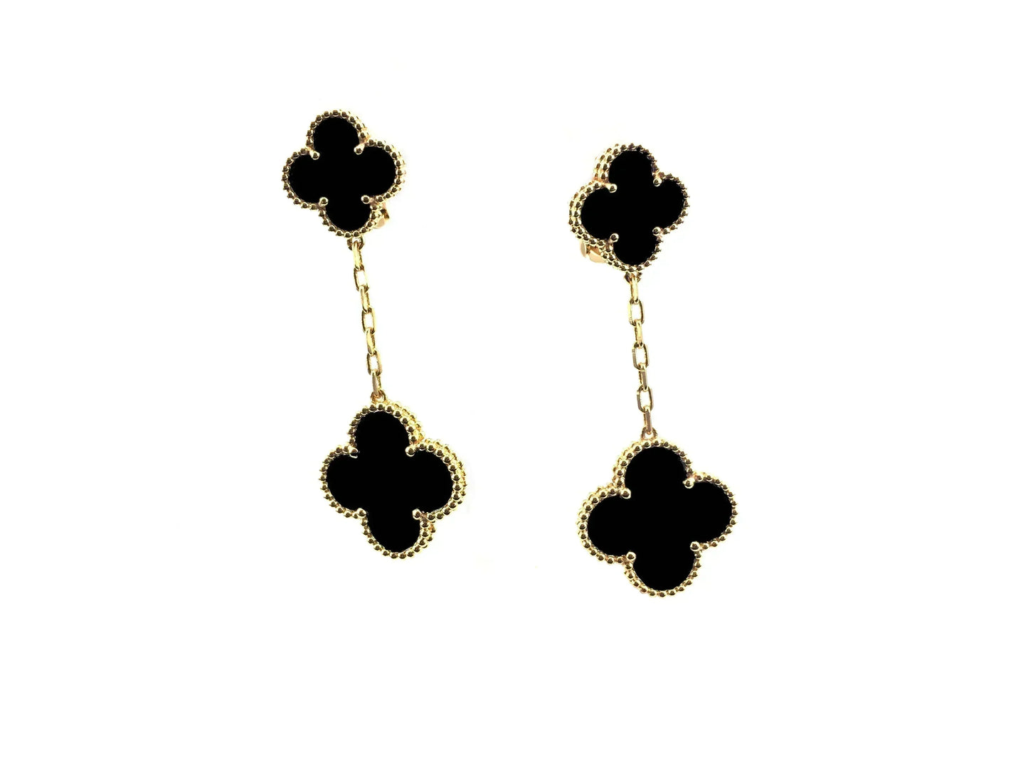 [Psychic Jewelrys]CLOVER 2 MOTIFS  EARRINGS (MULTIPLE CHOICESC