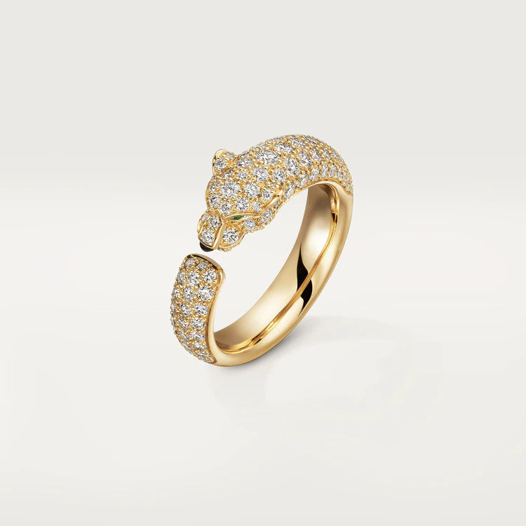[Psychic Jewelrys]PANTHERE PINK GOLD DIAMOND RING