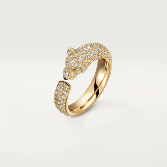 [Psychic Jewelrys]PANTHERE PINK GOLD DIAMOND RING